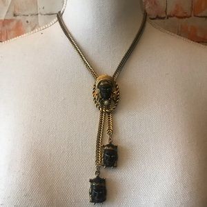 Bronze Nefertiti /African Head Balero